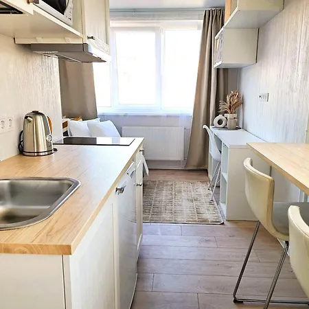 Cozy By The River With Balcony 20min Old Town Free Parking Self Check In * וילנה