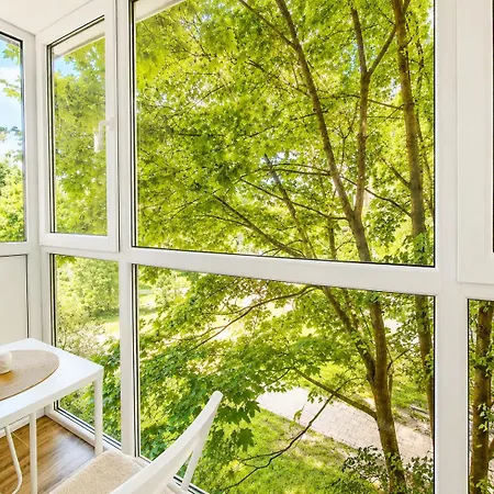 דירה Cozy By The River With Balcony 20min Old Town Free Parking Self Check In וילנה