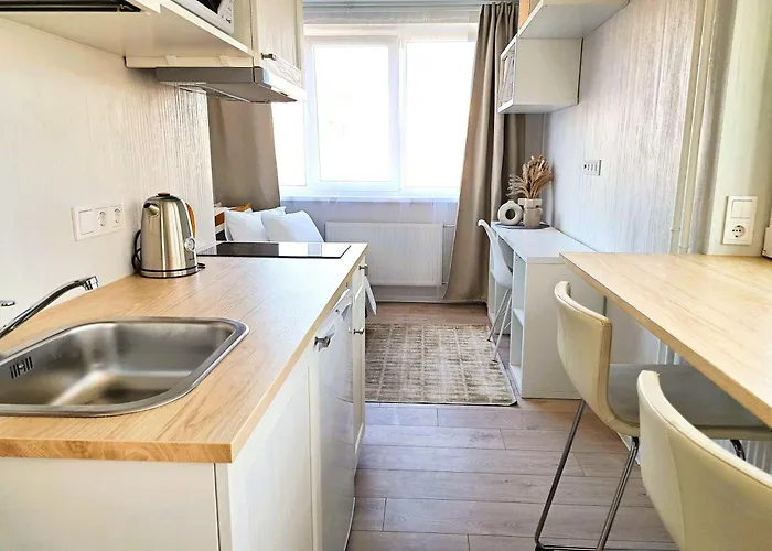 Prie Centro Ramybe Tarp Medziu * Wilno