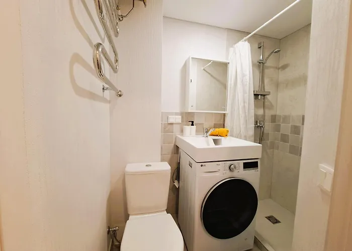 Prie Centro Ramybe Tarp Medziu Apartament